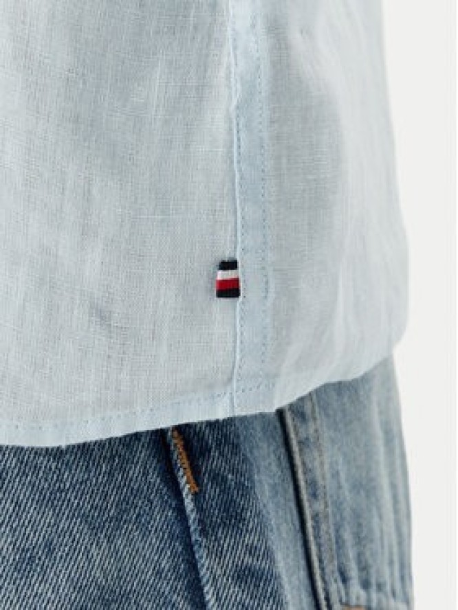 Tommy Hilfiger Koszula WW0WW48925 Niebieski jasny Relaxed Fit
