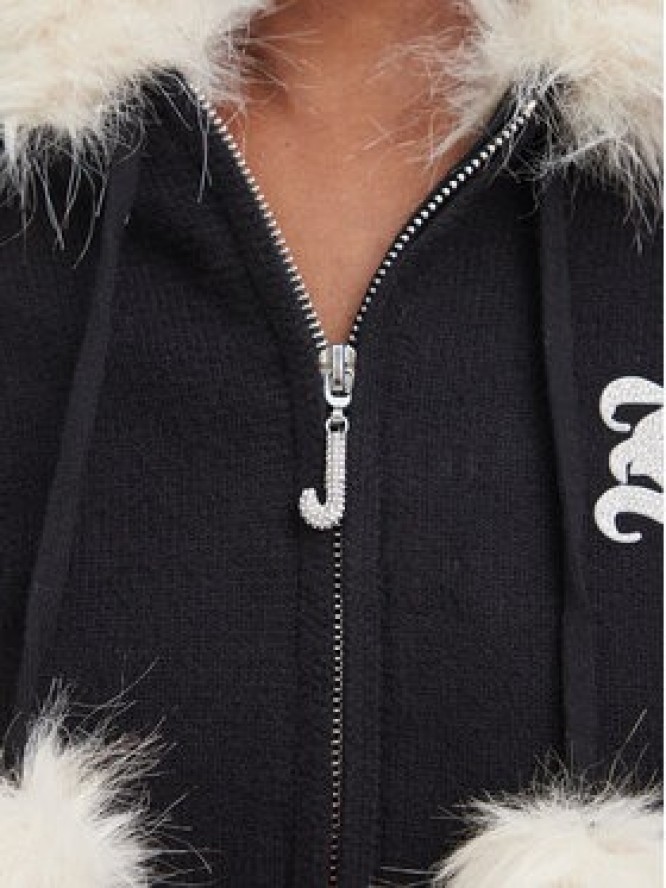 Juicy Couture Kardigan JCWAS226309 Czarny Regular Fit