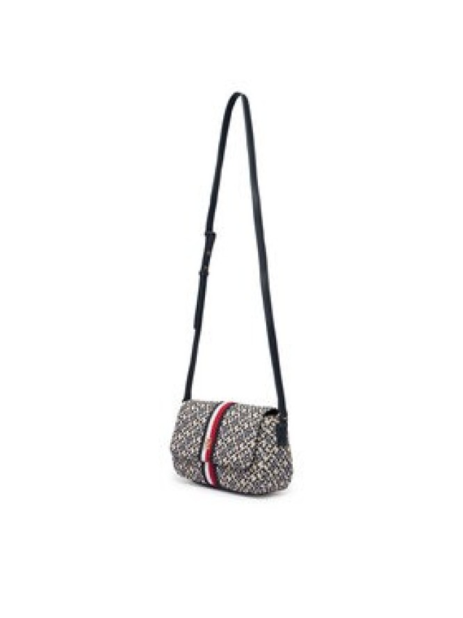 Tommy Hilfiger Torebka Th Jacquard Ess Crossover AW0AW19066 Niebieski