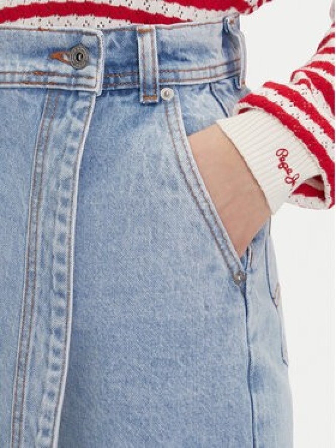 Pepe Jeans Spódnico-szorty PL801187 Niebieski Regular Fit