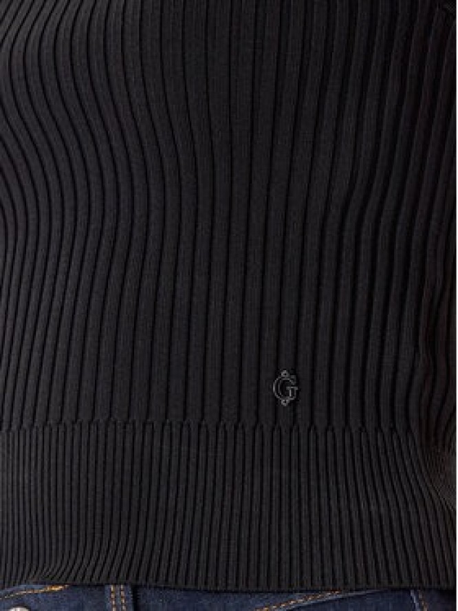 Guess Sweter W5YR04 Z0040 Czarny Regular Fit