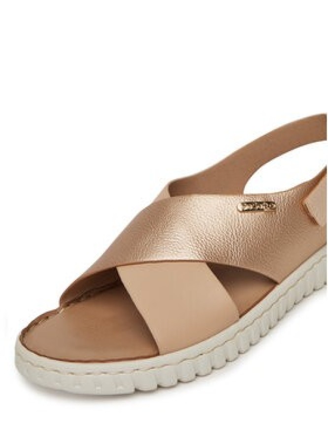 Go Soft Sandały LA3T9143-8 Złoty