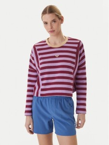 Roxy Bluzka Daylight Dancer ERJKT04403 Fioletowy Relaxed Fit