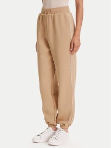 Guess Spodnie dresowe V5YB02 KB3P2 Beżowy Regular Fit