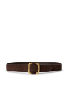 LAUREN RALPH LAUREN Pasek 412951457008 Brązowy ciemny