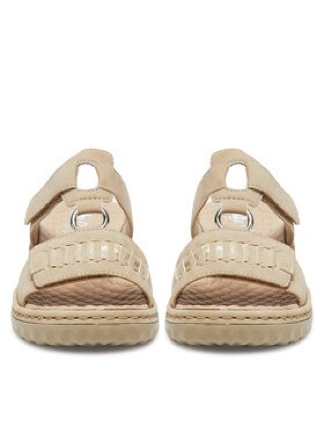 Rieker Klapki 60481-62 Beżowy