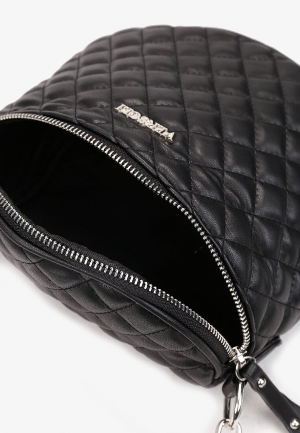 Czarno-Srebrna Torebka Raena