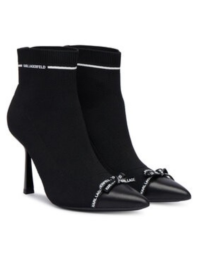 KARL LAGERFELD Botki Pandara KL31341 Czarny