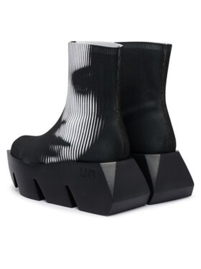 United Nude Botki Bull Canvas LO 11023510202 Czarny