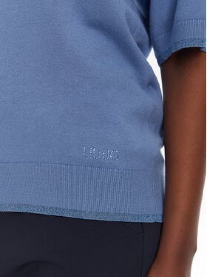 Liu Jo Sweter WA5383 MS49I Niebieski Regular Fit