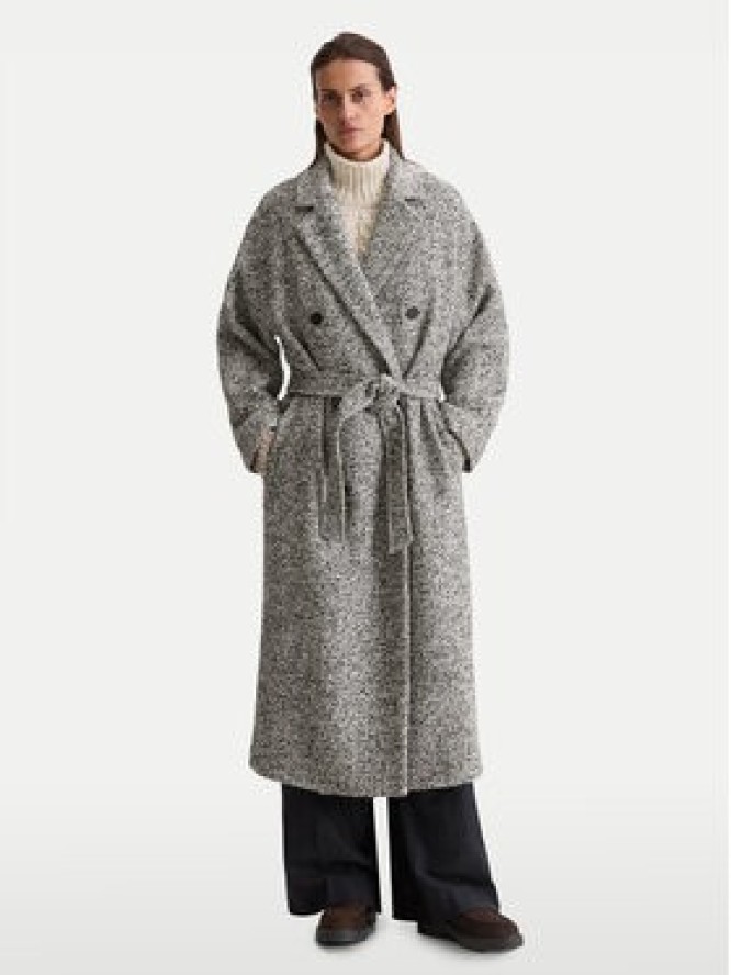 Marc O'Polo Płaszcz przejściowy 509 0176 71133 Szary Relaxed Fit