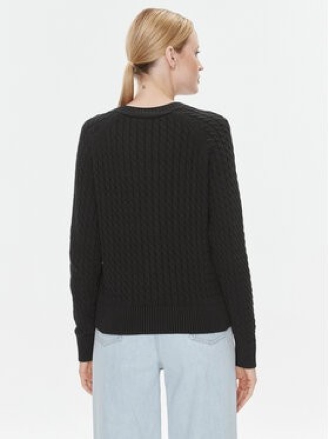 Tommy Hilfiger Kardigan Co Mini WW0WW40265 Czarny Regular Fit