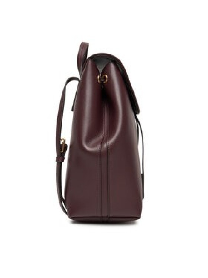 Calvin Klein Plecak Foil Logo Flap Backpack LV04F3297G Bordowy