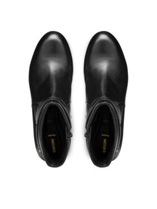 Geox Botki D Eleana D56TWC 00085 C9999 Czarny