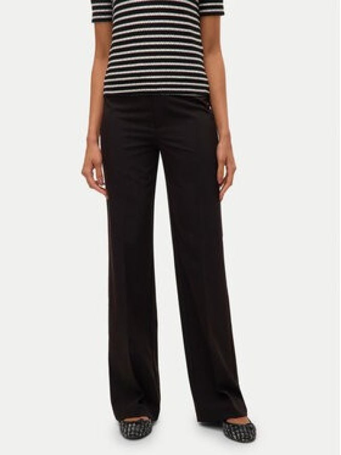 Vero Moda Spodnie materiałowe Texas 10334103 Czarny Straight Fit