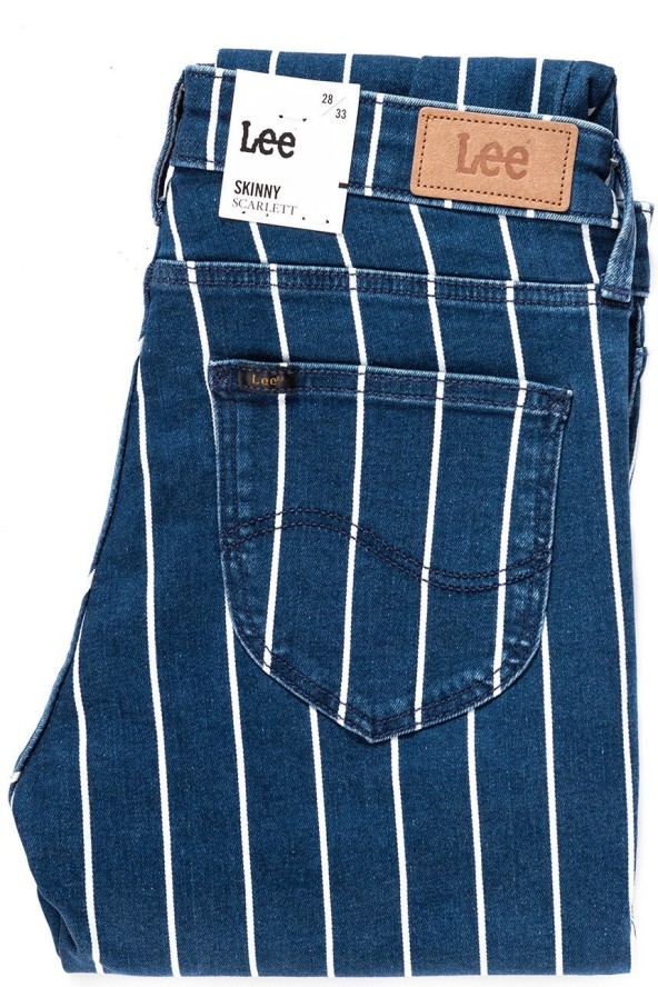 SPODNIE DAMSKIE LEE SCARLETT STREAK STRIPE L526MPHY 112111770