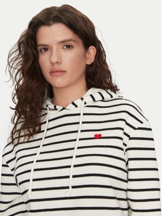 Pieces Bluza Chilli 17157466 Écru Regular Fit