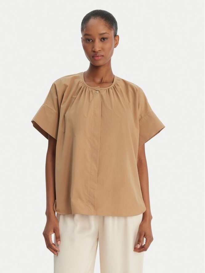 Weekend Max Mara Koszula Educata 2615111172 Beżowy Regular Fit