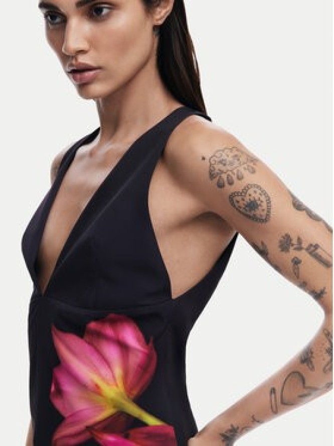 Desigual Bluzka 25SWBW09 Czarny Regular Fit