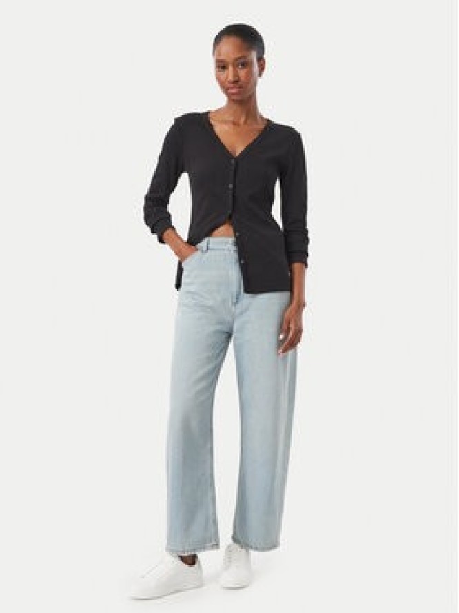 Calvin Klein Jeans Bluzka LV047G207G Czarny Regular Fit