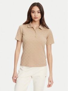 Guess Sweter V5YP01 KCX12 Beżowy Regular Fit