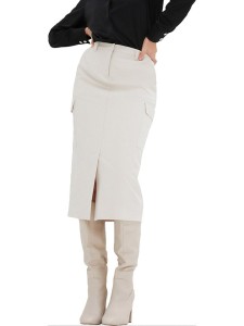 WITT WEIDEN Spódnica w kolorze kremowym rozmiar: 40