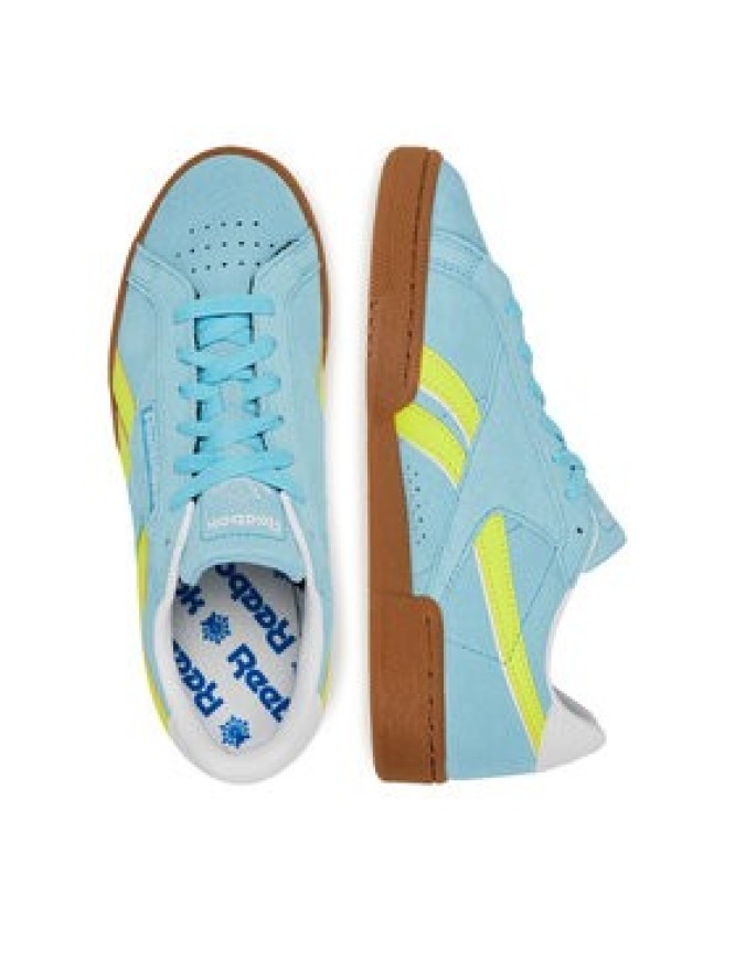 Reebok Sneakersy CLUB C GROUNDS UK 100221373 Niebieski