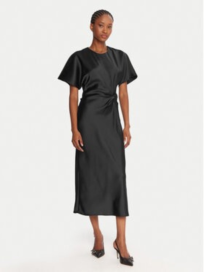 Rinascimento Sukienka koktajlowa CFC0125718003 Czarny Regular Fit