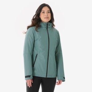 Kurtka turystyczna damska zimowa Quechua MH500 3w1 -8°C wodoodporna