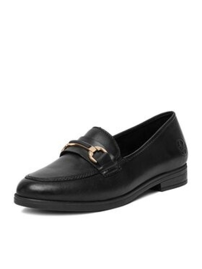 Rieker Loafersy 46262-01 Czarny