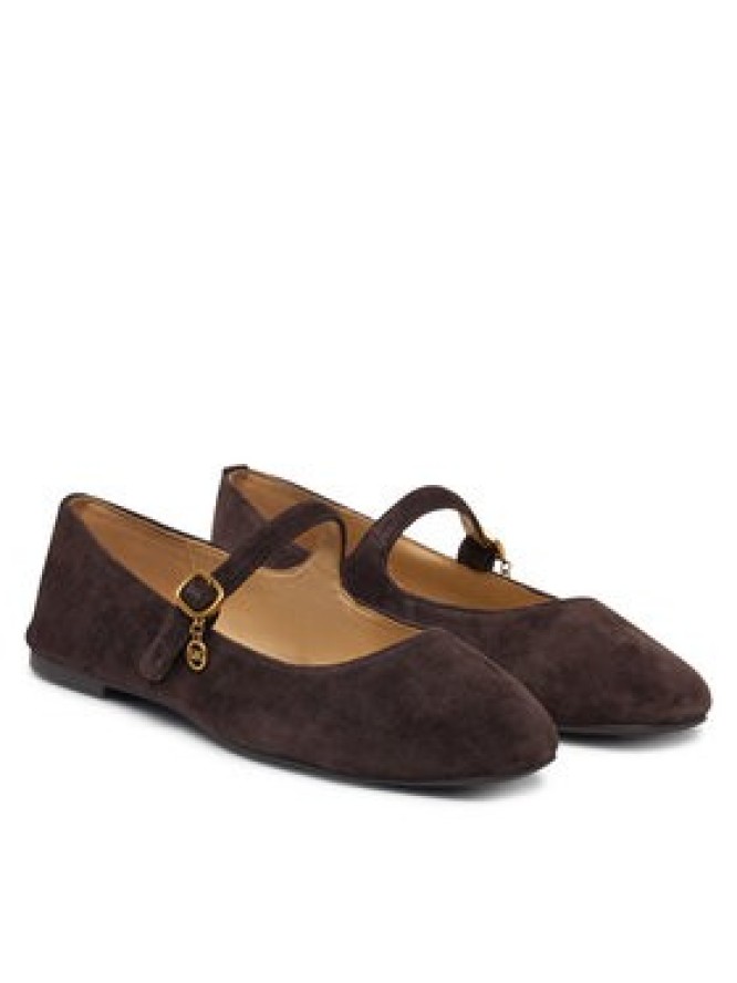 MICHAEL Michael Kors Baleriny Nellie 40F6NLFP1S Brązowy