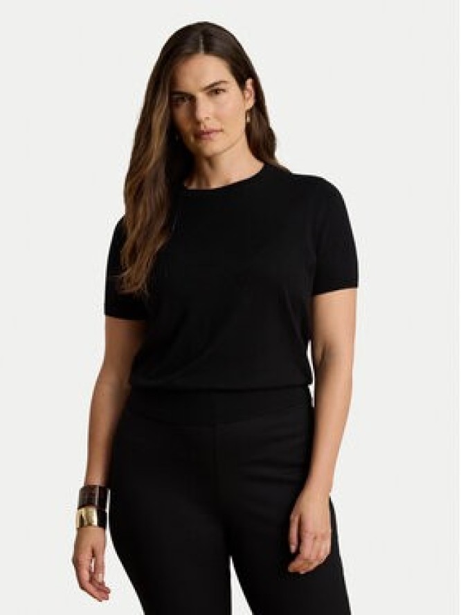 LAUREN RALPH LAUREN T-Shirt 200P14055002 Czarny Regular Fit