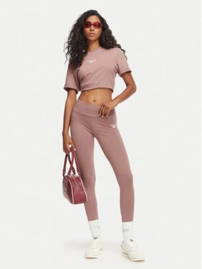 Reebok T-Shirt Gisela RK25709CCW Brązowy Regular Fit