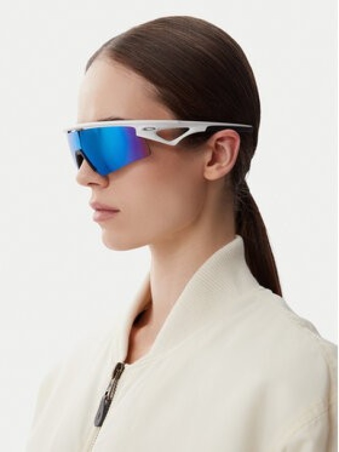 Oakley Okulary przeciwsłoneczne Sphaera Strike 0OO9531 95310437 Biały
