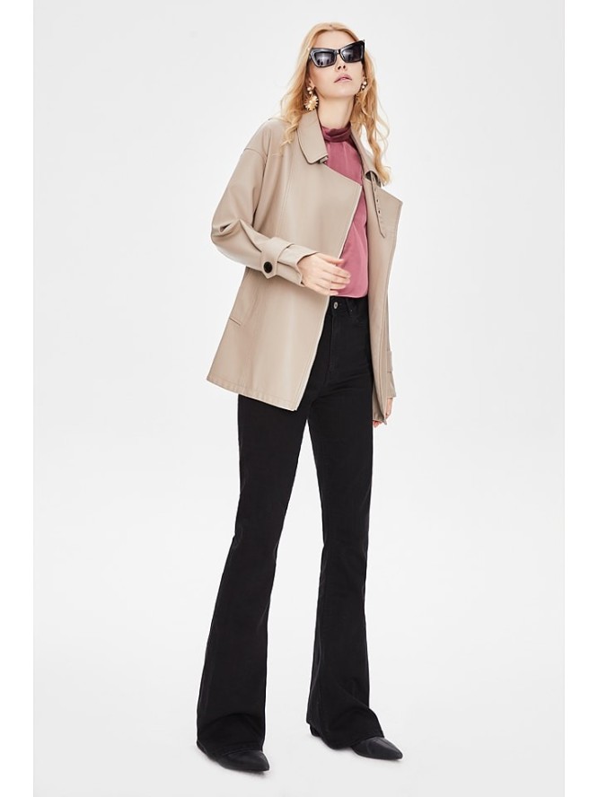 Coatme Kurtka przejściowa w kolorze beżowym rozmiar: 42