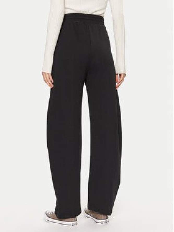 Converse Spodnie dresowe Retro Banana 10027565-A01 Czarny Loose Fit