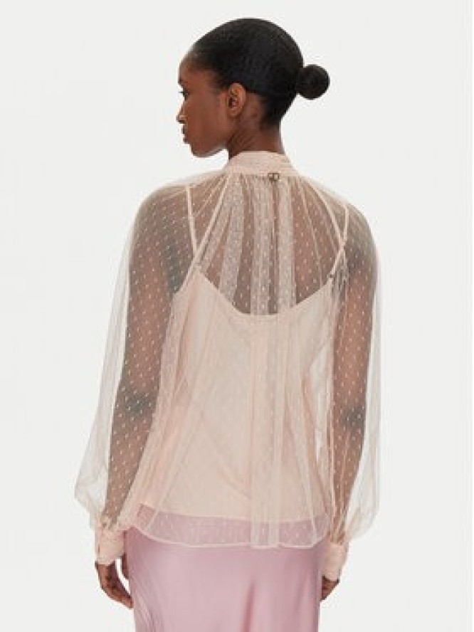 TWINSET Bluzka 251TP2514 Różowy Loose Fit