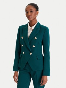 Rinascimento Marynarka CFC0126227003 Zielony Slim Fit