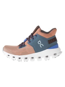 ON RUNNING Buty turystyczne "Cloud Hi Edge 1" w kolorze niebiesko-czerwonym rozmiar: 36