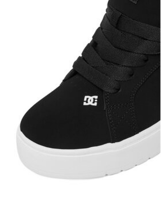 DC Shoes Sneakersy EO-COURT GRAFFIK PLATFORM DC02422004 Czarny