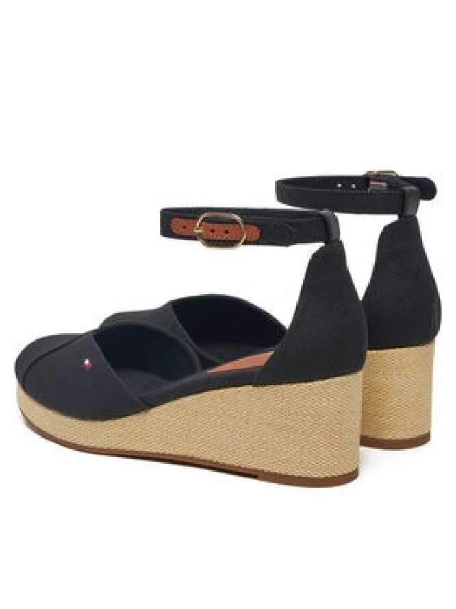 Tommy Hilfiger Espadryle FW0FW08657 Czarny