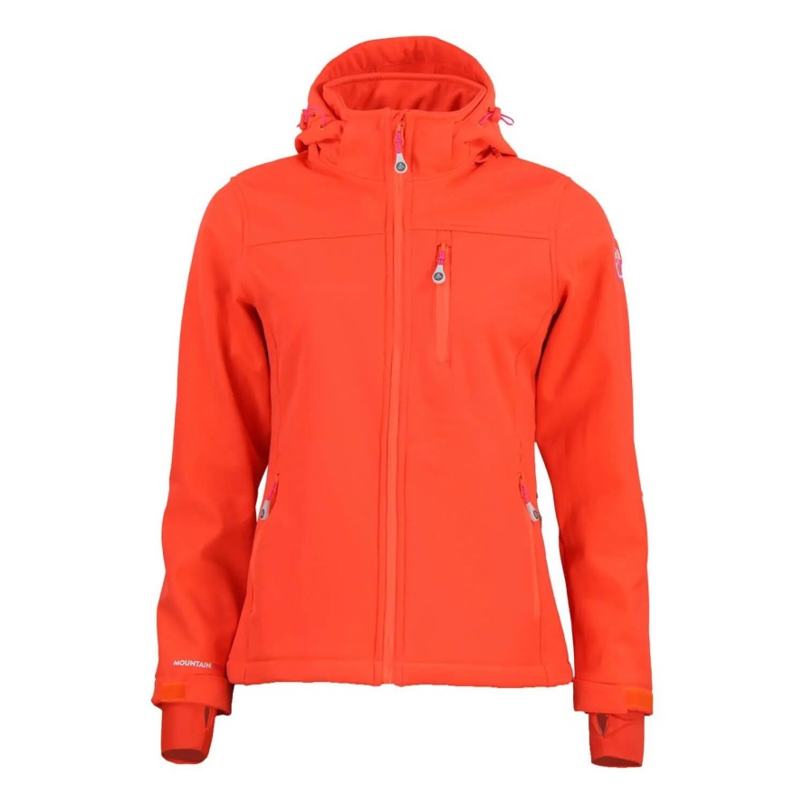 Kurtka damska softshell z kapturem Peak Mountain Aclaude