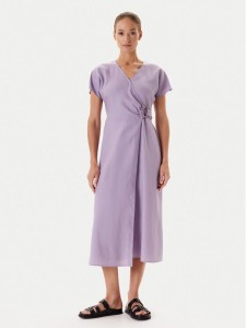 Tatuum Sukienka letnia Ziana T2506.194 Fioletowy Regular Fit