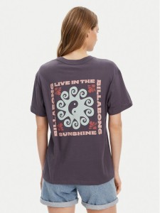 Billabong T-Shirt EBJZT00432-KRB0 Granatowy Regular Fit