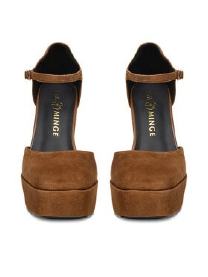 Eva Minge Czółenka EO-NIKI-E340-70H Brązowy