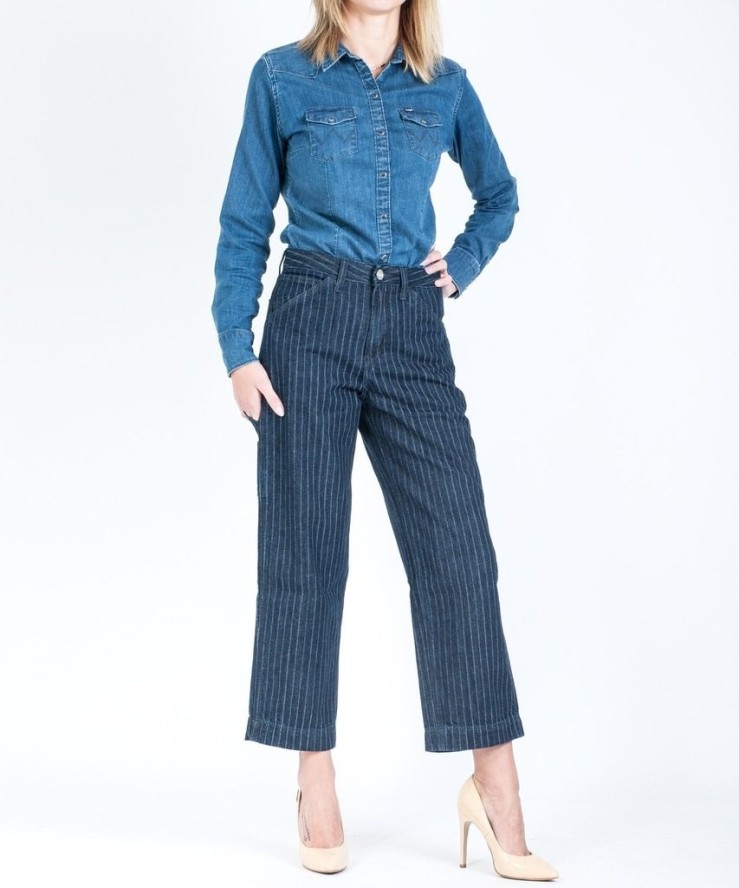 LEE CARPENTER DAMSKIE SPODNIE MATERIAŁOWE L31HEJCA 112107134