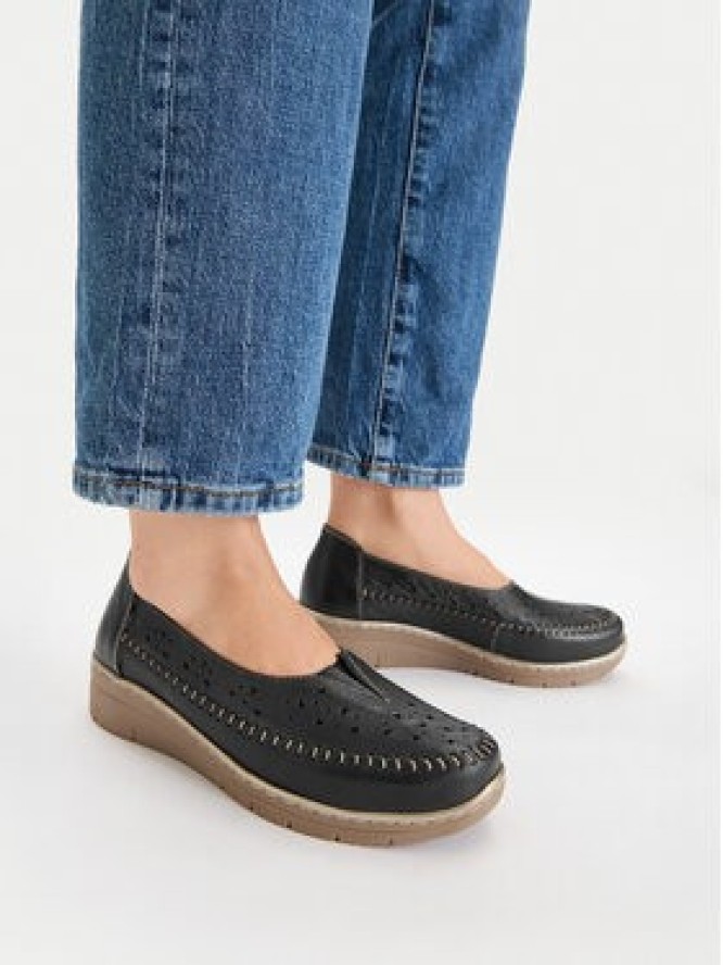 Go Soft Półbuty CEO-WI23-REBECA-23 Czarny