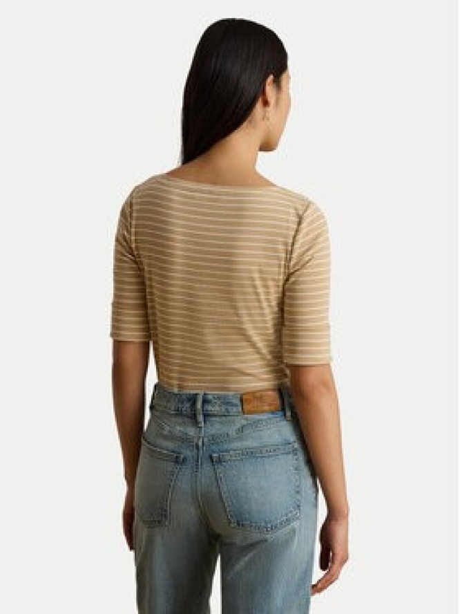 LAUREN RALPH LAUREN Bluzka Judy 200P13919003 Beżowy Regular Fit
