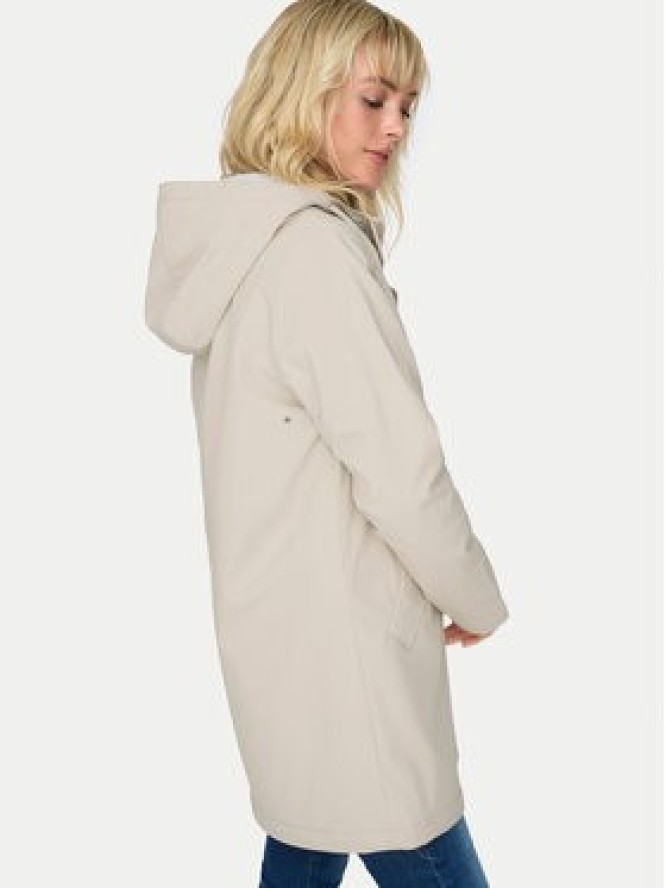 ONLY Kurtka przeciwdeszczowa Sally 15206116 Beżowy Regular Fit