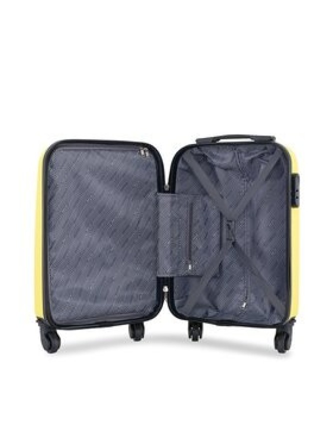 Semi Line Walizka kabinowa T5619-2 Żółty